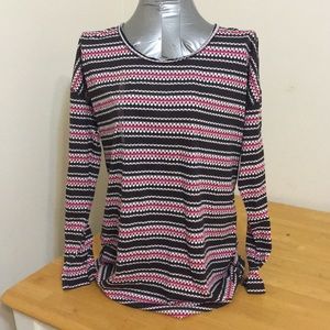 Victoria Secret oversized striped long sleeve